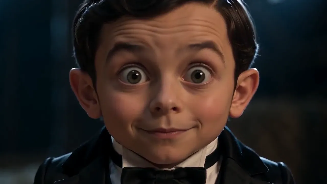 The little man from a Rumpelstiltskin AI render